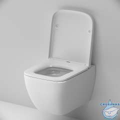 Унитаз подвесной AM.PM Gem C901701SC с сиденьем Soft Close (микролифт)