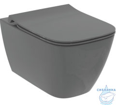 Унитаз подвесной безободковый  Ideal Standard i.life B с сиденьем Soft Close (микролифт) T533058