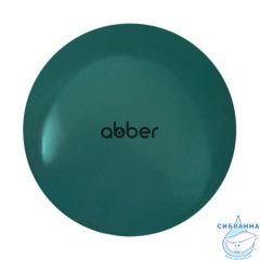 Накладка на слив для раковины ABBER AC0014MBG темно зеленая, керамика
