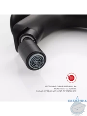 Смеситель для биде Raglo R03.50.06 (черный)