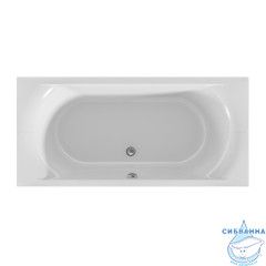 Акриловая ванна 1Marka Esma MG 180x80 с каркасом
