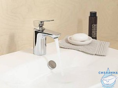 Смеситель для раковины Jacob Delafon Aleo+ E72312-CP (с донным клапаном)