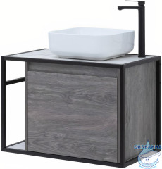 Тумба под раковину Aquanet Lite Loft 75 R 261653 дуб рошелье