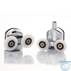 Душевое ограждение ABBER Schwarzer Diamant AG30170MH-S100M-S100M 170x100 профиль хром, стекло матовое (без поддона)