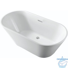 Акриловая ванна Aquatek Хорса 168x76 AQ-5776 с ножками