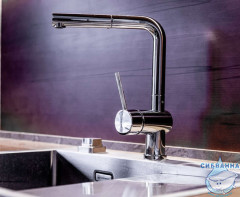 Смеситель для кухни Omoikiri Akashi OAK-CR-35-S (хром)