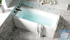 Акриловая ванна 1Marka Aelita MG 165x75 с каркасом