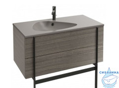 Раковина 100 см Jacob Delafon Nouvelle Vague EXAQ112-Z-MG2