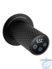 Полотенцесушитель электрический  Wonzon&Woghand München 53х78 WW-A355-MB (с возможностью скрытого подключения, подключение универсальное) (черный матовый)