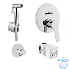 Встраиваемый смеситель с гигиеническим душем Vitra Hygienic A49271EXP (хром)