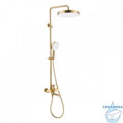 Душевая система Raglo 320 1 режим R07.24.03 (сатин золотой)