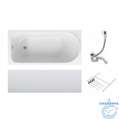 Акриловая ванна AM PM Sense 150х70 с каркасом