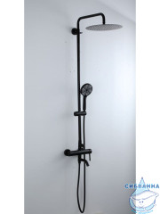 Душевая система Frap F24807-6 250 1 режим (черный)