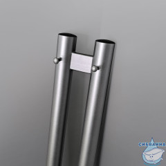 Полотенцесушитель электрический Indigo Style (с таймером) 10х120 графит (с возможностью скрытого подключения, подключение R/L)