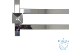 Полотенцесушитель электрический Санприз Контур П8 50Х80 U (хром) (подключение универсальное)