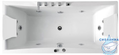 Акриовая ванна Gemy G9076 B 177х81 с гидромассажем