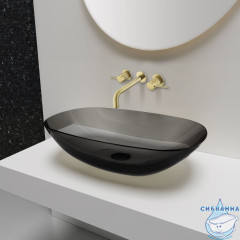 Смеситель для раковины встраиваемый Vincea Groove VBFW-4G1BG4 (брашированное золото)