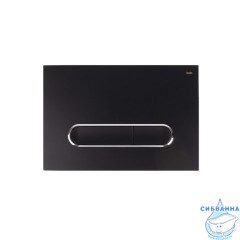Клавиша смыва, универсальная, матовый черный, Unifix, 071, IDDIS, UNI71MBi77