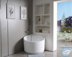 Акриловая ванна Abber AB9305 95x95