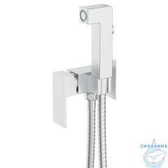 Смеситель с гигиеническим душем Azario Graves AZ-KFX03BN (сатин)