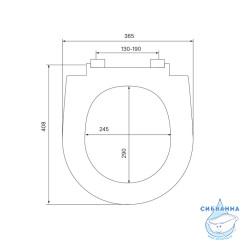 Сиденье для унитаза Iddis 142PPS0i31 Soft Close (микролифт)