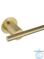 Полотенцесушитель электрический  Wonzon&Woghand Dortmund 58х71 WW-A364-BG (с возможностью скрытого подключения, подключение универсальное) (брашированное золото)