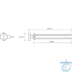 Полотенцедержатель Bemeta White 104204194 