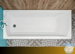 Акриловая ванна New Line Sanitary Modern 170x70 с каркасом