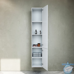 Шкаф-пенал подвесной Am.Pm Gem 30 R белый глянец M90CHR0306WG