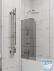 Полотенцесушитель электрический Indigo Sky PRO (с таймером) 17х150 хром (с возможностью скрытого подключения, подключение R)