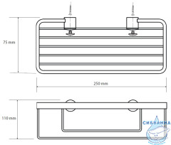Полочка Bemeta Cytro 146208362