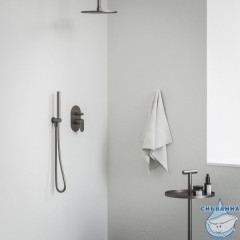 Встраиваемый смеситель для ванны Ravak Eleganta X070335 (графит)