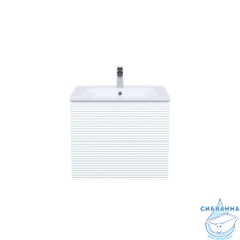 Тумба с умывальником Iddis Bild 60 см белый матовый