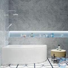 Акриловая ванна Тритон Мари 170х110 L с каркасом