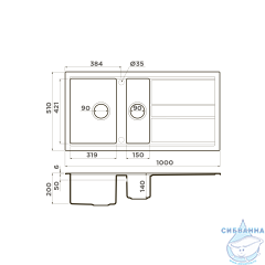 Кухонная мойка Omoikiri Kitagawa 100-2-WG wind green