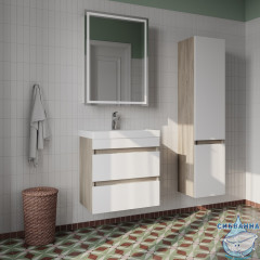 Шкаф-зеркало Iddis Zodiac 60 см белый ZOD6000i99