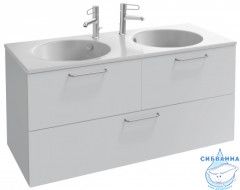 Тумба Jacob Delafon Odeon Rive Gauche 120 белый с раковиной Odeon Rive Gauche 120