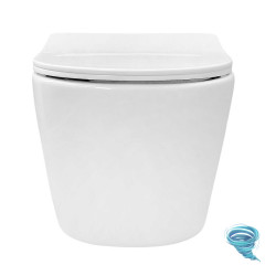 Унитаз подвесной безободковый Azario AZ-3105C (с сиденьем Soft Close (микролифт) )