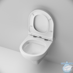 Инсталляция AM.PM с кнопкой смыва в комплекте с унитазом AM.PM  Gem FlashClean c сиденьем Soft close (микролифт) IS49001.901700