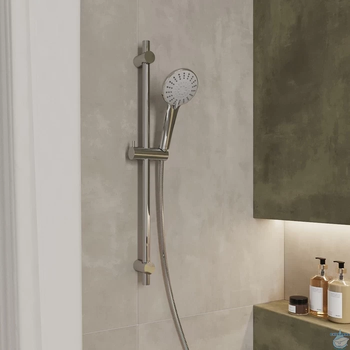 Лейка для душа Milardo Ideal Spa ILS5FCRM18 5 режимов (хром)