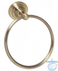 Полотенцедержатель Bemeta Retro bronze 144104067 кольцо