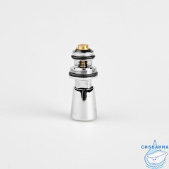 Дивертор для смесителя, латунь, h=53 мм, M22x1,5, вытяжной, IDDIS, 997B0253SM