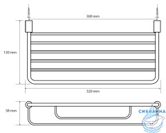 Полочка Bemeta Cytro 146208122