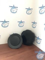 Слив-перелив ALCAPLAST A55BLACK-100 (100 см)