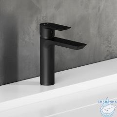 Смеситель для раковины Damixa Apollo 470210300 (черный матовый)