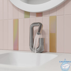 Смеситель для раковины Iddis Twist TWISBBTi01 (хром)