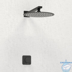 Душевая система Wasserkraft 250 1 режим A5251.219.258 (черный матовый)