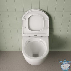 Унитаз подвесной безободковый, Blanco, IDDIS, BLARNSEi25