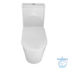 Унитаз напольный безободковый Azario Scala с бачком и сиденьем Soft Close (микролифт) AZ-8101