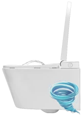 Инсталляция TECEspring Smart L с кнопкой смыва в комплекте с унитазом-биде TECEspring c сиденьем Soft close (микролифт) S955797